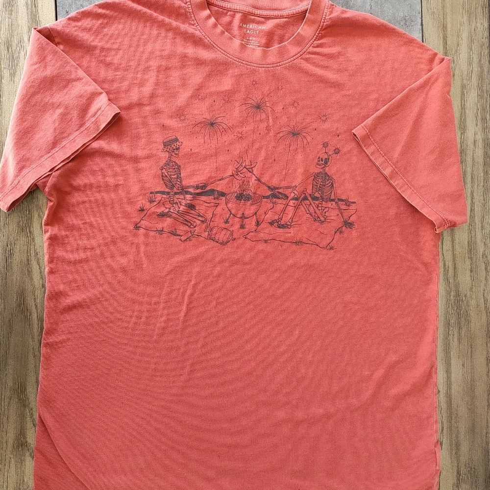 AE Oversized Fourth Of July Graphic T-Shirt